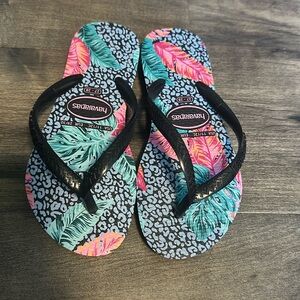 Havaianas girl size 11c 27/28 NWOT
